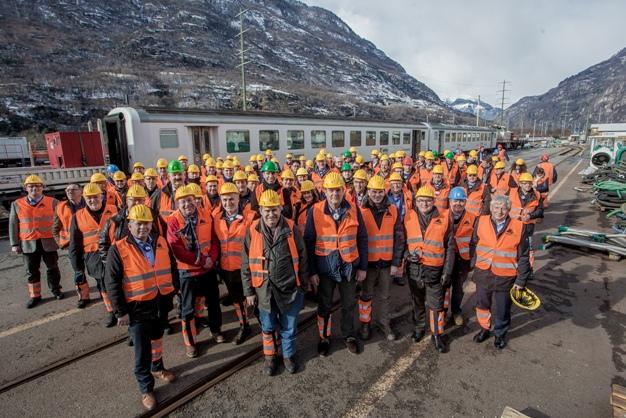 Visita Alptransit - Gruppo